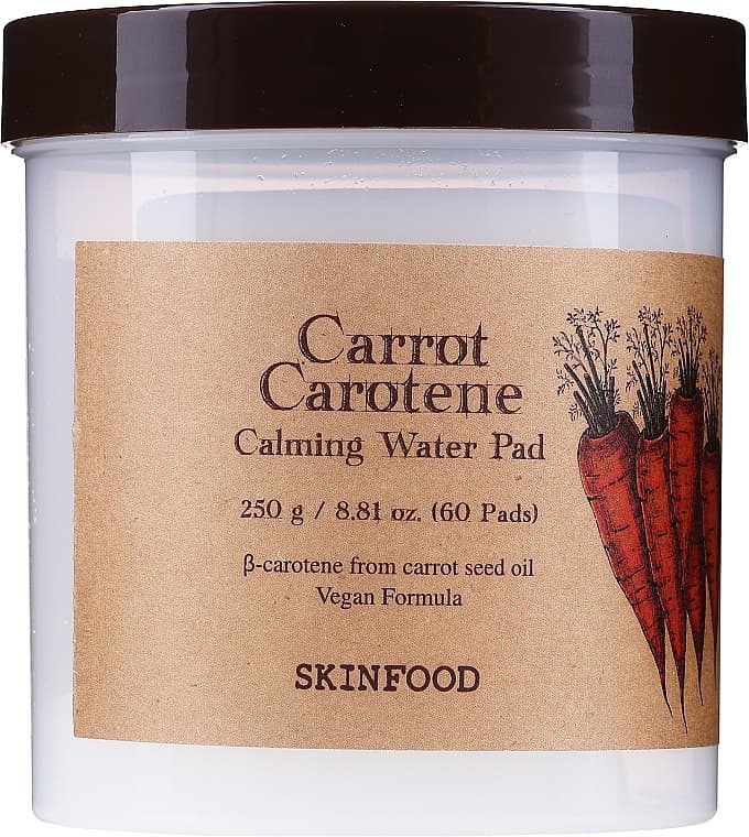 Skinfood 1957 carrot carotene calming water pad