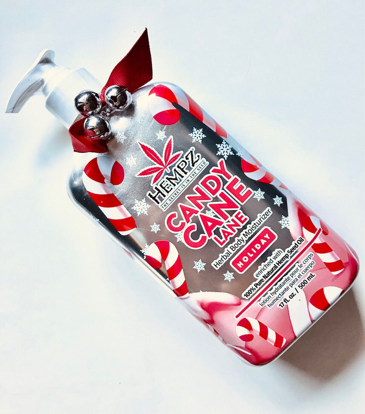 Hempz candy cane holiday edition moisturizer