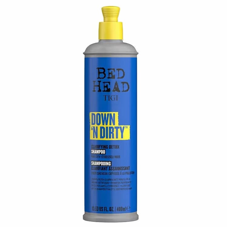 TIGI BED HEAD down n dirty shampoo 400мл