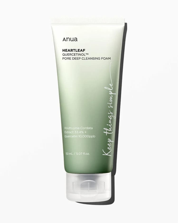 Anua Heartleaf Quercetinol Pore Deep Cleansing Foam