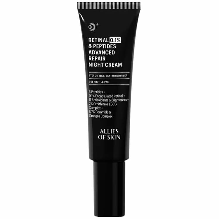 Allies of skin Retinal 0.1% & Peptides repair night cream